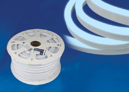 Светодиодная лента 220В Uniel ULS-N21-2835-120LED/mm-IP67-220V-8W/m-DW 8Вт NEON 6500К фото Светодиодная лента 220В Uniel ULS-N21-2835-120LED/mm-IP67-220V-8W/m-DW 8Вт NEON 6500К картинка